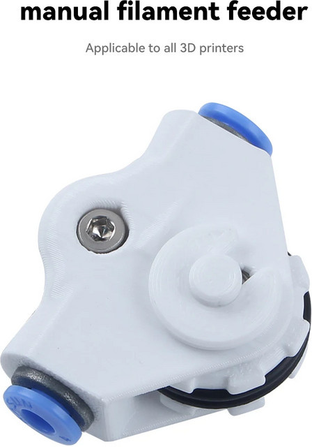 FYSETC Manueller Filament-Feeder mit Handrad für FDM 3D-Drucker, Weiß - Bild 1