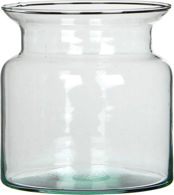 Mica Decorations Blumentopf Mathew aus Glas in Transparent, Höhe: 12 cm, Durchmesser: 12,5 cm - Bild 1