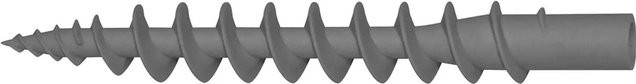 Celo Isolierplatten Schraubdübel Ipsd 80 aus Nylon in Grau für Styropor und Hartschaum - Bild 1