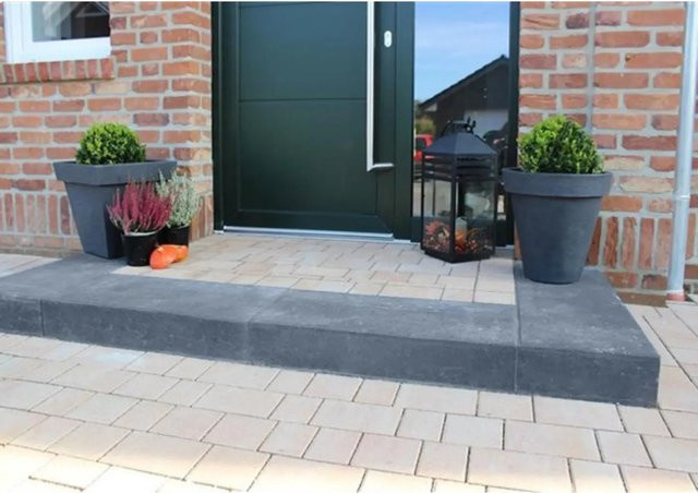 Diephaus Blockstufe Anthrazit B/T/H: 75 x 35 x 15 cm - Bild 1