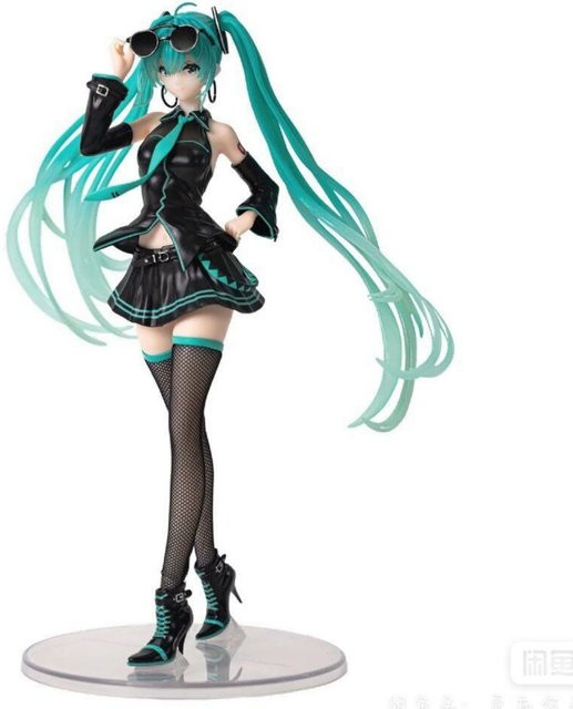 Hatsune Miku Stylistin 16. Geburtstag Gedenk-Actionfigur Anime Sammlungsmodell aus PVC von Discover Intime, Höhe: 23,5 cm - Bild 1
