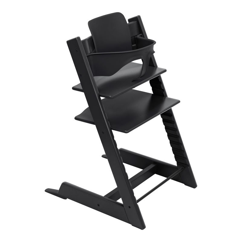 Stokke Tripp Trapp Treppenhochstuhl Bundle mit Newborn Set und Babyset in Grey - Bild 2