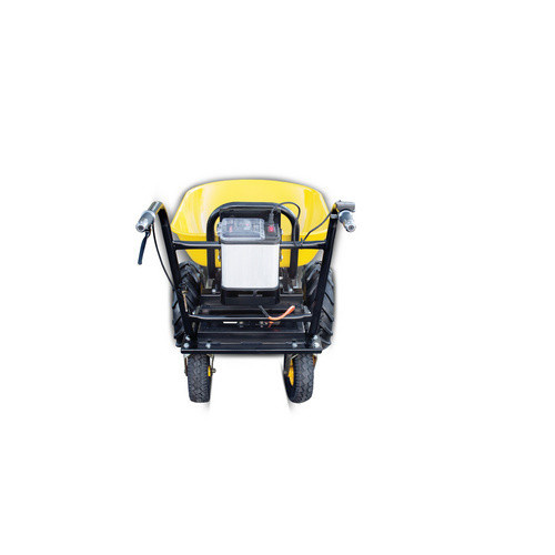 BAMATO Elektrische Schubkarre MTR-300W in Gelb, B/T/H: 75,5 x 142 x 91,5 cm - Bild 2