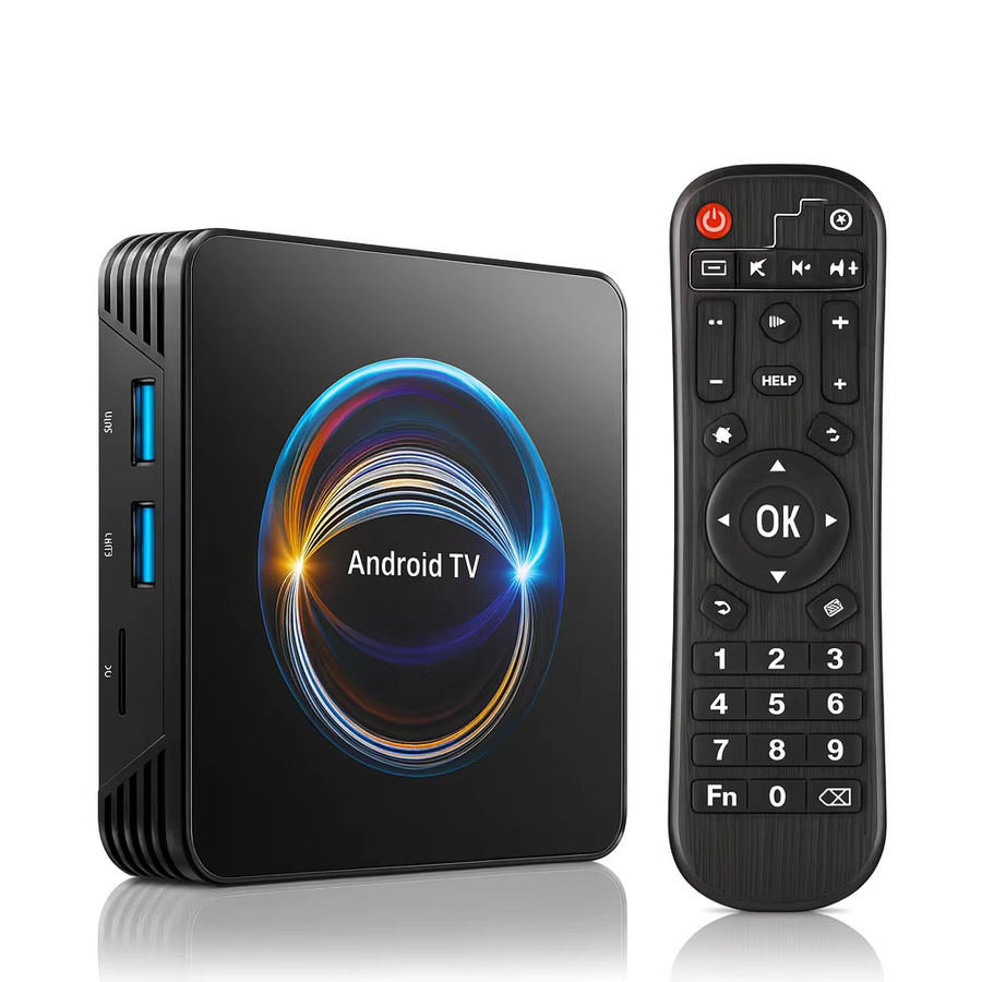 BLKJ Android 16.0 Smart TV Box 8K HD Streaming Media Player mit HDMI, Bluetooth und Dual WiFi 2,4G & 5G, Unterstützung für YouTube und Netflix, Schwarz - Bild 6