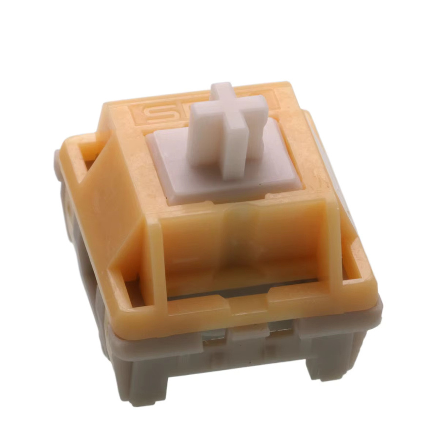 HMX Ginkgo Switch Linear 45g vorgeschmierter 5-poliger Hot-Swap-T5-Schaft für mechanische MX-Tastaturen in Multicolour - Bild 2