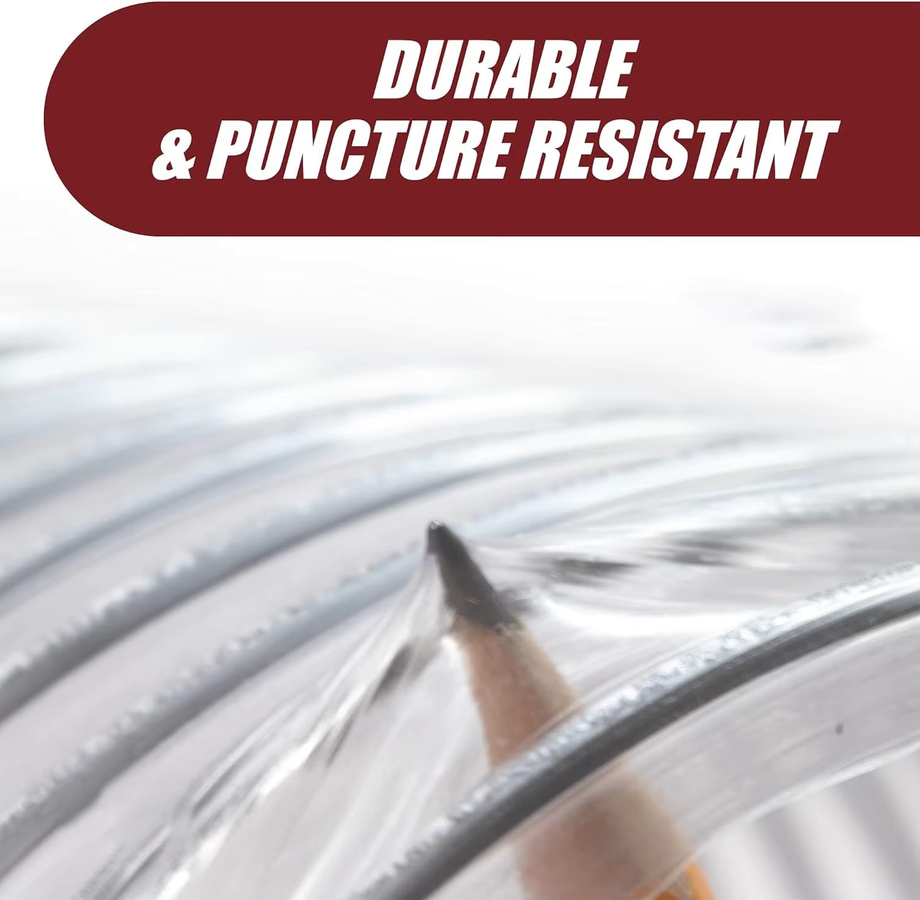 PEMEDOR PVC-Staubsaugerschlauch transparent, Durchmesser: 63 mm, passend für 2,5 Zoll Anschlüsse - Bild 2