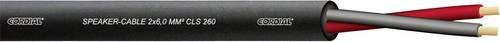Cordial CLS 260 Lautsprecherkabel 2 x 6mm² Schwarz Meterware - Bild 1