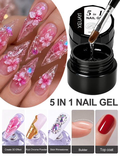 XEIJAYI 5-in-1 Nagelgel, glänzend - Bild 1
