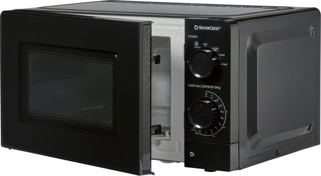SILVERCREST Mikrowelle in Schwarz - Bild 1