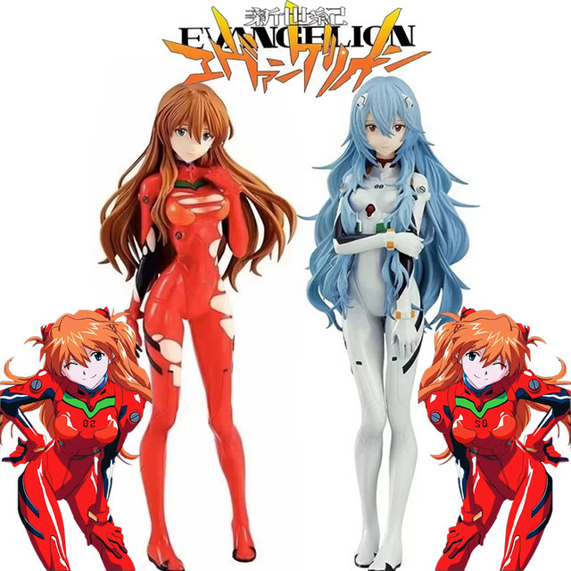 Bandai Evangelion Ayanami Rei Asuka, Figur, Kunststoff, Bunt / Mehrfarbig - Bild 1