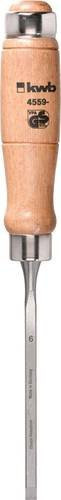 Kwb Stechbeitel 455906 aus Chrom-Vanadium-Stahl in Braun - Bild 1