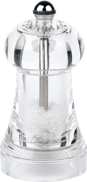 Salzmühle Peugeot TOUL in Transparent/Weiß aus Acryl und Glas, Höhe: 11,0 cm - Bild 1