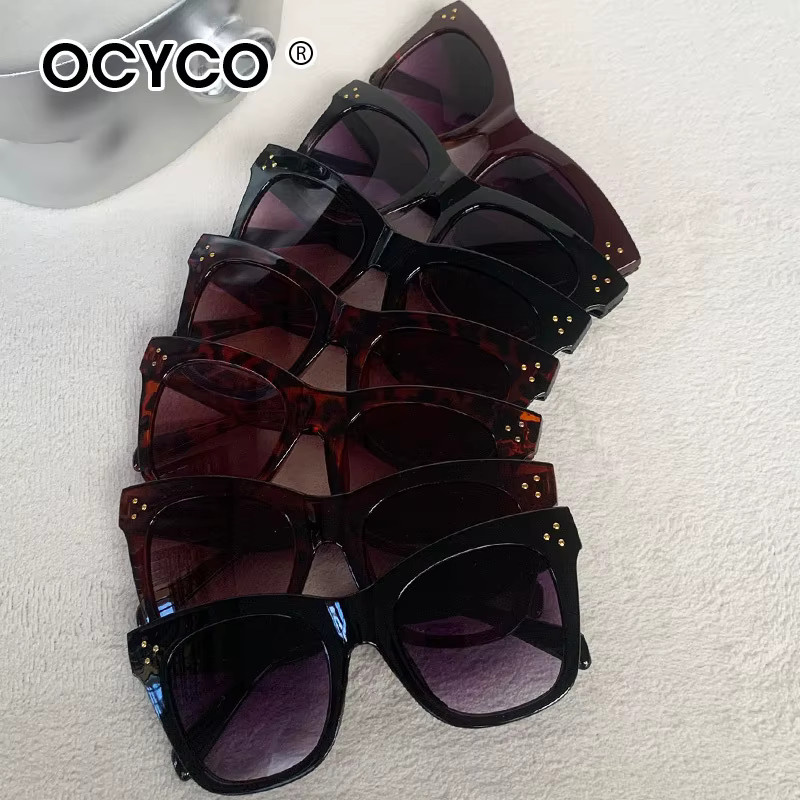OCYCO Sonnenbrille Cat Eye, Vollrand, Kunststoff, Schwarz, Unisex - Bild 3