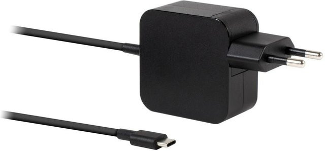 Sitecom USB-C-Notebook-Adapter CH-021 in Schwarz mit 45 W und 1,8 m Kabellänge - Bild 1