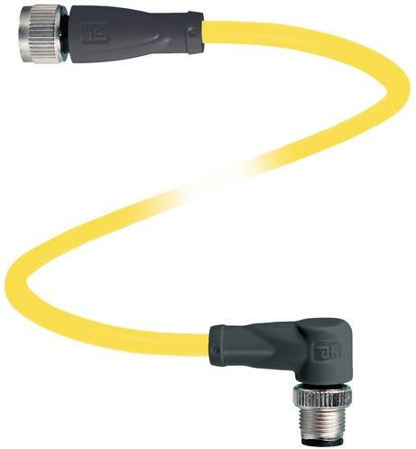 Pepperl+Fuchs 456588 Sensor-Aktor-Steckverbinder konfektioniert gelb mit 4 Polen und 0,5 m Kabellänge - Bild 1