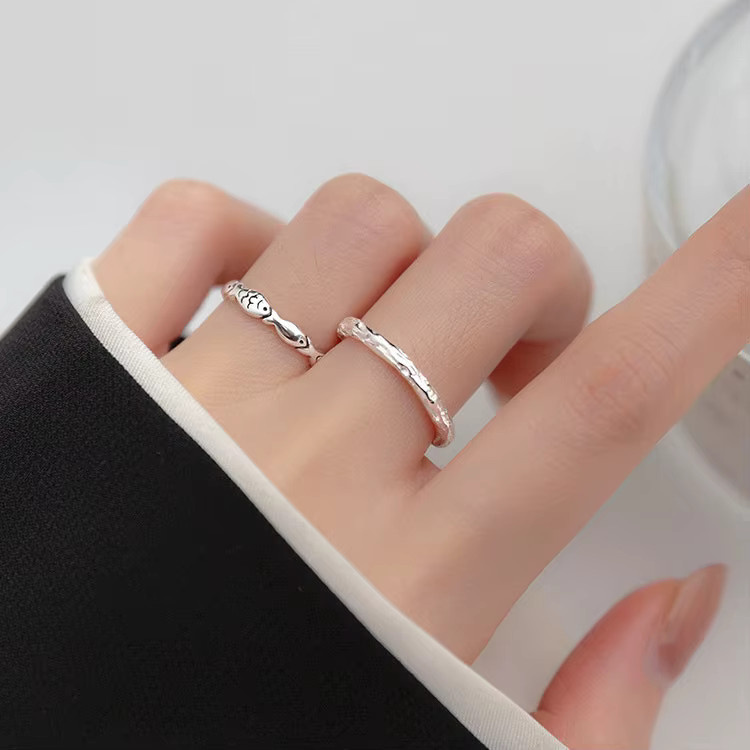GaGa-Duck Ring, 925 Silber, Fisch, Unisex - Bild 2
