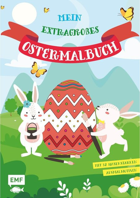 Mein extragroßes Ostermalbuch, Taschenbuch, Edition Michael Fischer - Bild 1