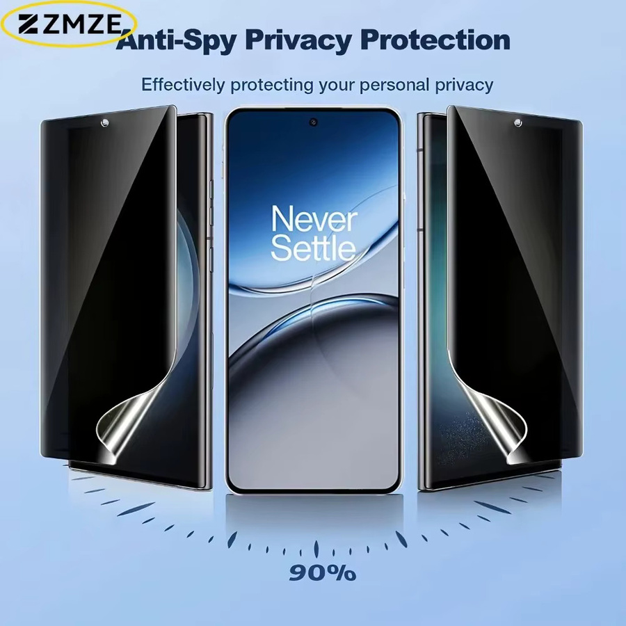 2 Stück Anti-Spionage Wassergel Displayschutzfolie für OnePlus Nord CE4 Lite, Nord CE3, CE5, Nord 5 und CE 3 Lite - Bild 3