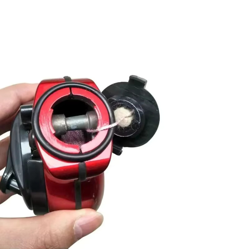 Tajima PL-CLHM Pulverstreuer für Baustellenmarkierung und Tischlerarbeiten in Rot mit 25m Tintenstrahllinie 1008-0331 - Bild 3