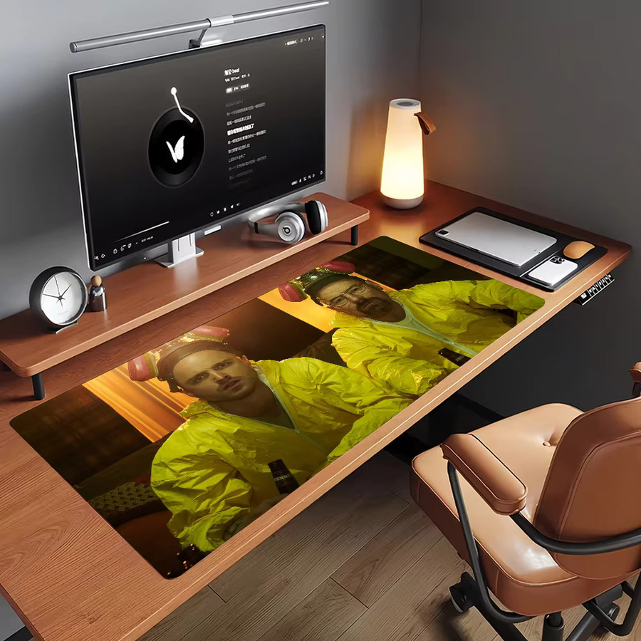 Breaking Bad Mauspad Multicolor rutschfeste Gamer Schreibtischunterlage für Laptop und Büro in Großformat - Bild 2