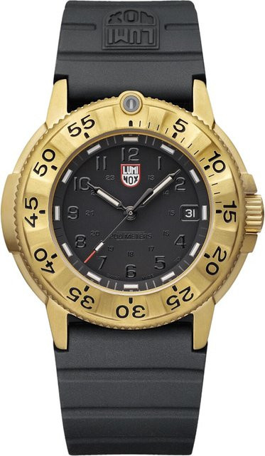 Luminox Herrenuhr, Quarz, Edelstahl, 43 mm, Schwarz, 20 ATM - Bild 1