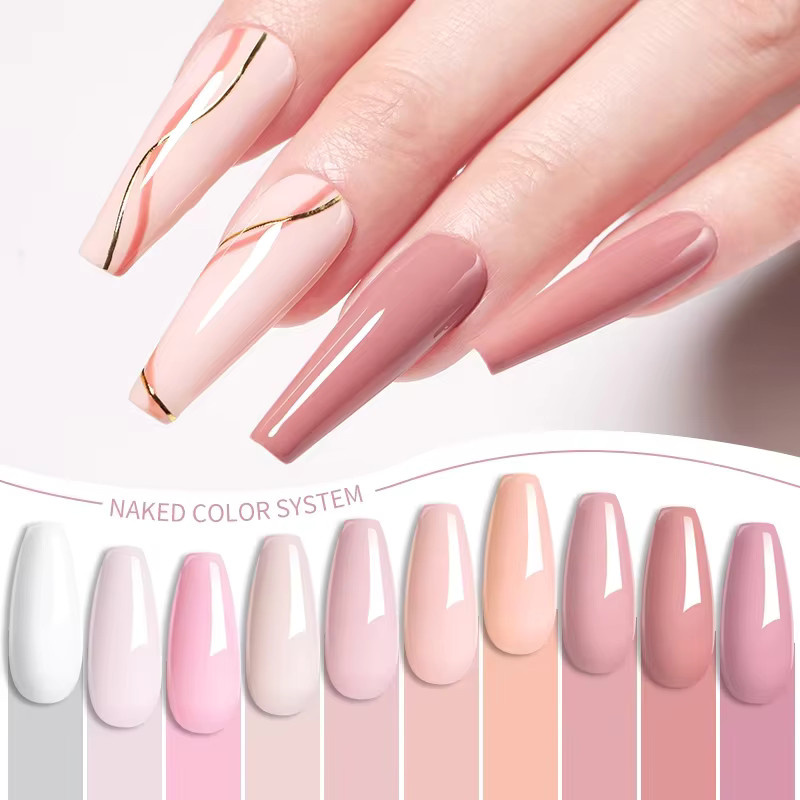 LILYCUTE Nagellack Set, 6 Stück, Gel, Glänzend, 7 ml pro Stück - Bild 3