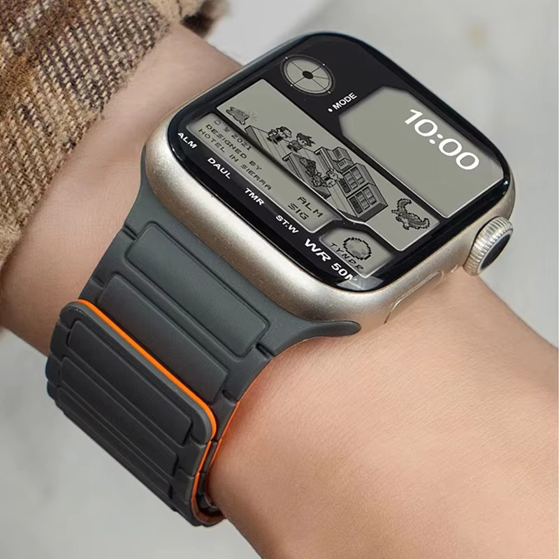 OAKCHARM Magnetschlaufenarmband Silikon, Unisex - Bild 3