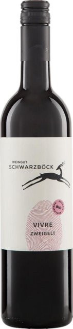 Schwarzböck Zweigelt Rotwein, 2023, Niederösterreich, trocken, 0,75 l - Bild 1