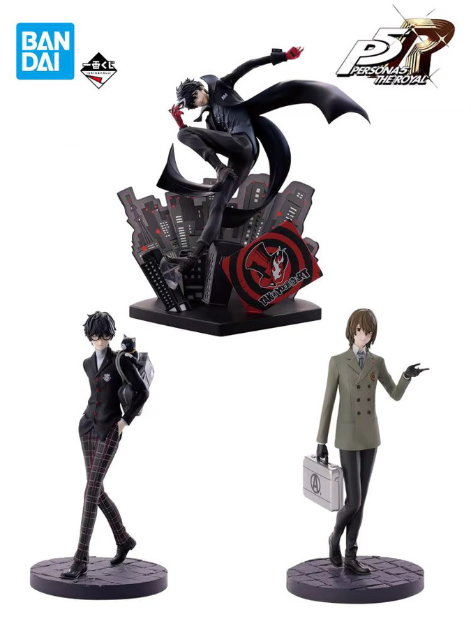 Bandai Persona 5 The Royal Amamiya Ren JOKER Akechi Goro CROW Figuren - Bild 6