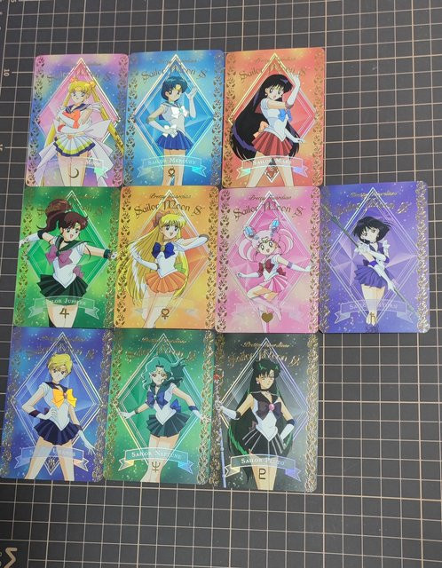 Yiran toy 1 Sailor Moon Anime Sammelkarten 10er-Set - Bild 1