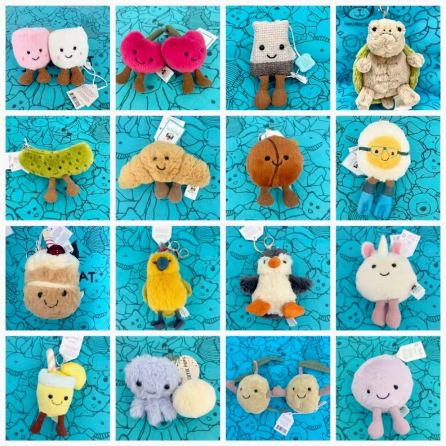 Jellycat Plüschtier-Schlüsselanhänger, Mädchen, Kinder - Bild 1