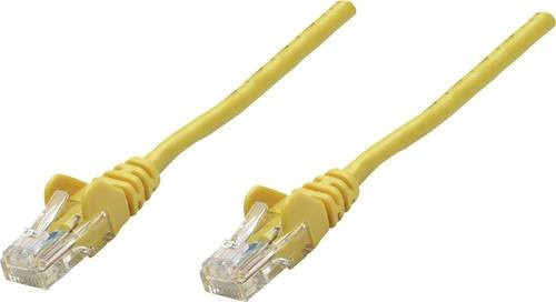 Intellinet RJ45 Patchkabel CAT 6 U/UTP Ethernet LAN Kabel Gelb 10,00 m - Bild 1