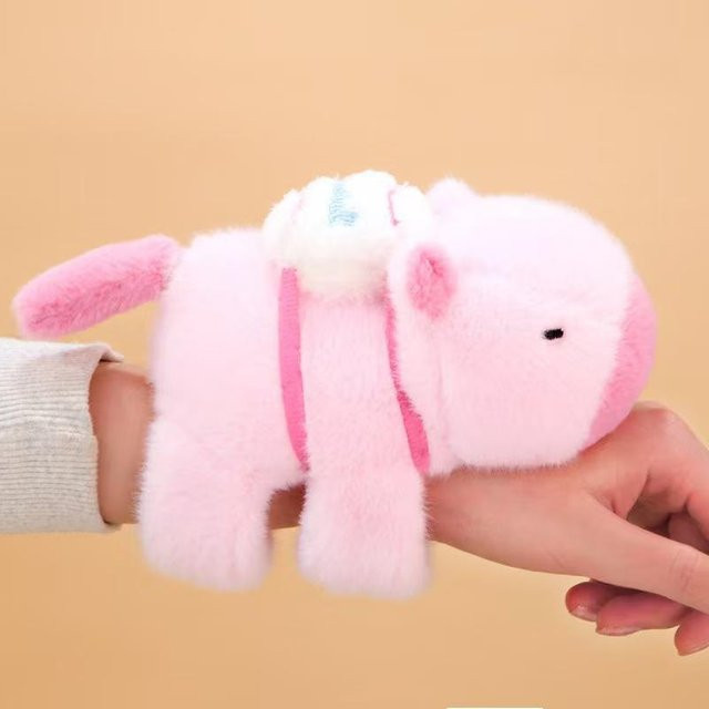Linyi toy Wasser Delfin Puppe, Plüschtier, rosa, ab 3 Jahre - Bild 1