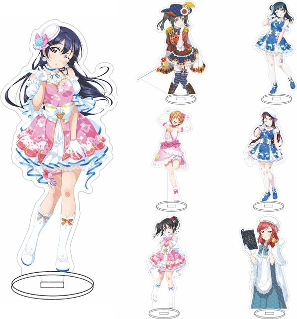 Bandai Love Live! Acryl-Ständer, Nijigasaki, Bunt / Mehrfarbig - Bild 1