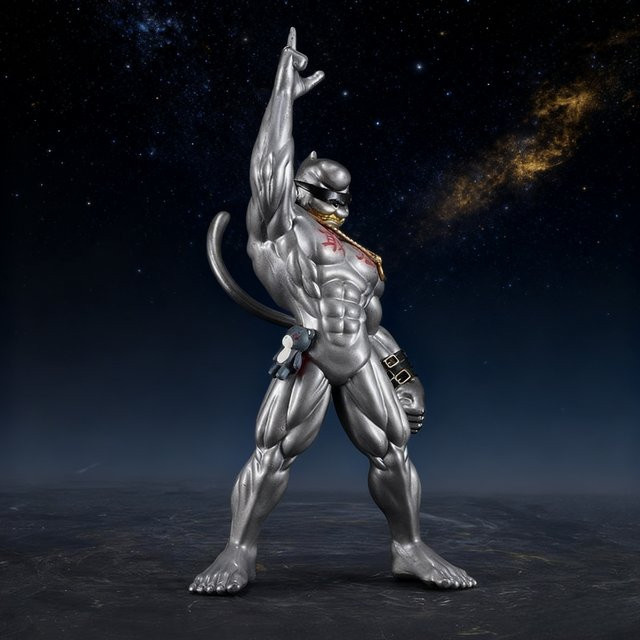 Bandai Digimon Etemon Action Figure, Einzelfigur, Metall, Kunststoff - Bild 1