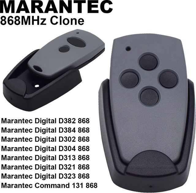 Maran tec Digital 868,3 MHz Garagentor Fernbedienung für die Modelle d313, d321, d323, d382 und d384 - Bild 1