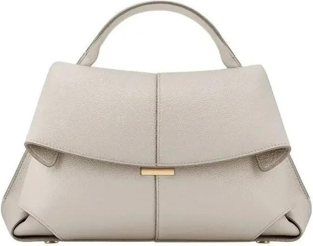 Tasche Leder, weiß, Damen - Bild 1