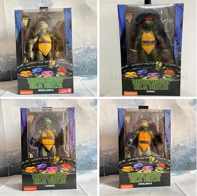NECA Mutant Ninja Turtles Actionfiguren, Set - Bild 1