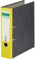 ELBA Ordner Rado Wolkenmarmor DIN A4 in Gelb und Grau mit 80 mm Rückenbreite - Bild 1