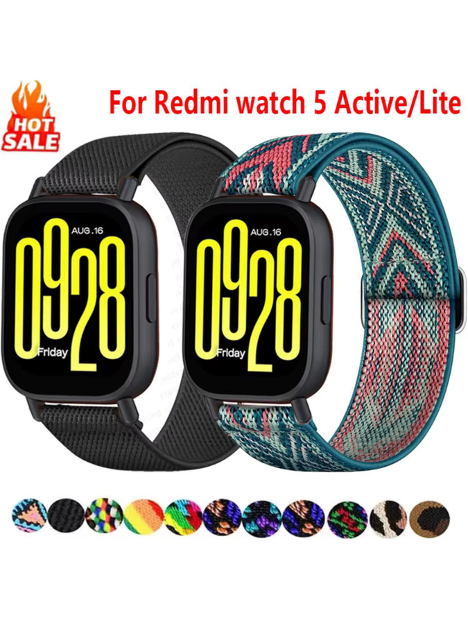 Lbiaodai Uhrenarmband Nylon, Redmi Watch 5 Active/5 Lite - Bild 7