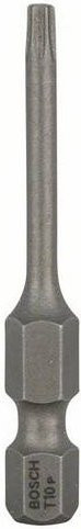 Bosch Schrauberbit T10 Extra Hard in Silber aus Edelstahl, Länge: 49 mm - Bild 1