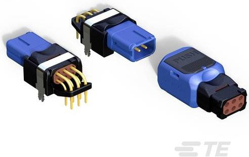 TE Connectivity YD369-G99-NS400000 in Gold und Blau - Bild 1