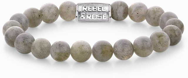 Rebel & Rose Armband, 925 Silber, Labradorit, Unisex, 20cm - Bild 1