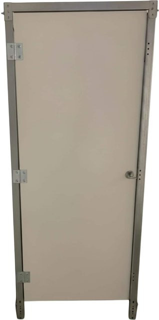 BSSD Defence Abortkabine ohne Trocken-WC aus Stahl und Holz für die Aufputzmontage - Bild 1