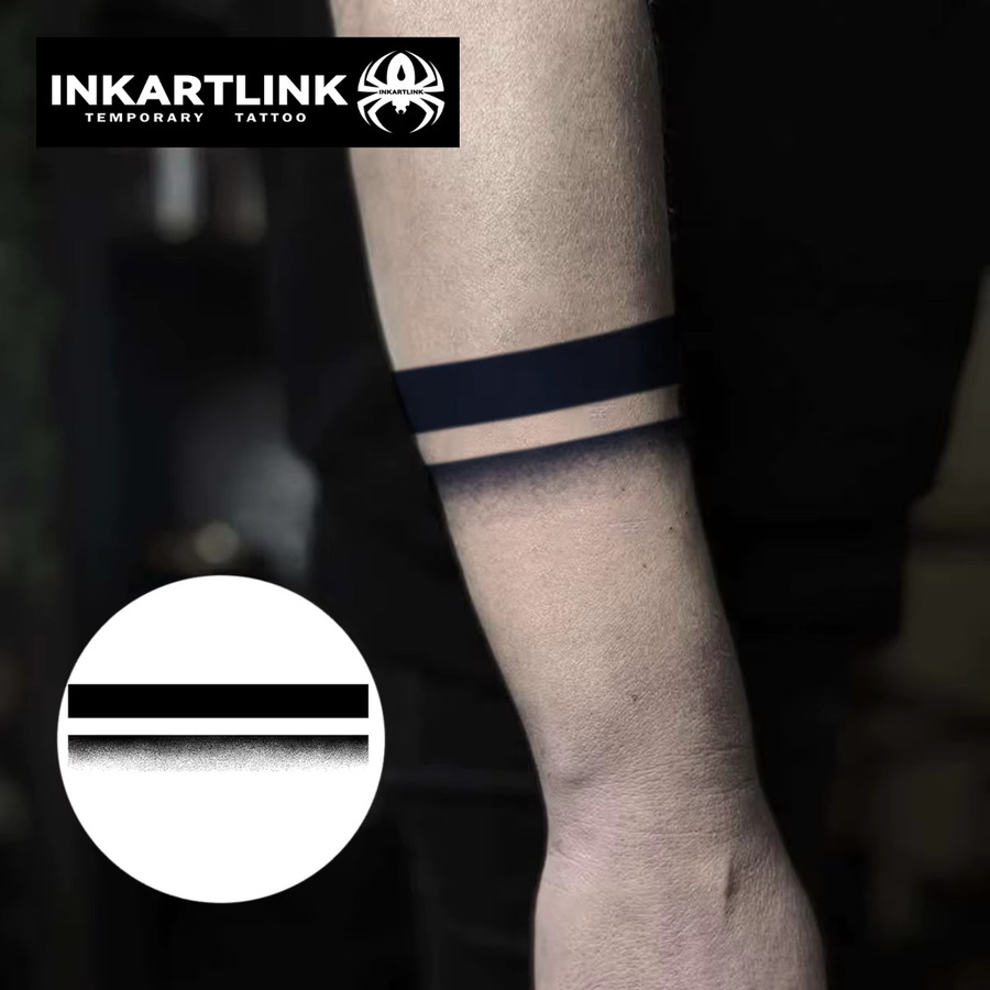 INKARTLINK Temporärer Tattoo-Aufkleber, wasserfest, semi-permanent - Bild 2