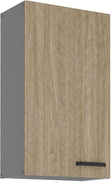 Hängeschrank SCANDI in Fischgrät-Optik, Breite: 50 cm - Bild 1