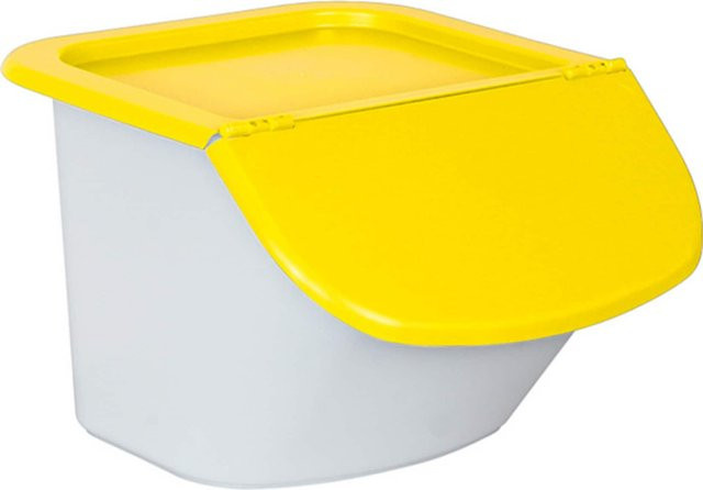 BRB Zutatenspender und Vorrats-Container mit Abfallsammler, Gelb, 15 l - Bild 1