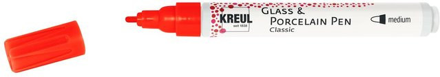 KREUL Glass & Porcelain Pen Classic in Kirschrot - Bild 1