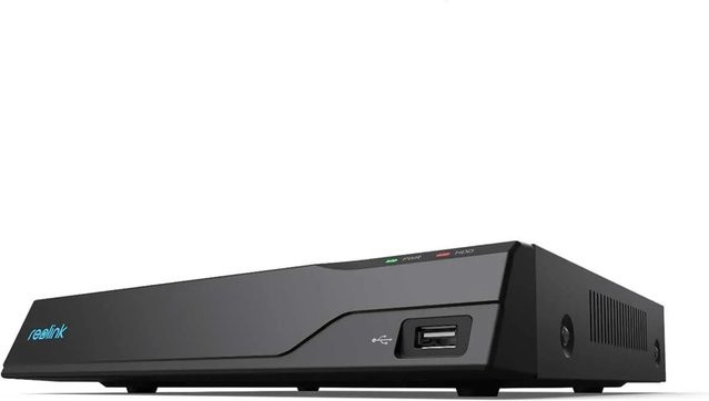 Reolink NVS8 8-Kanal PoE Netzwerk-Videorecorder mit 2TB Festplatte in Schwarz - Bild 4