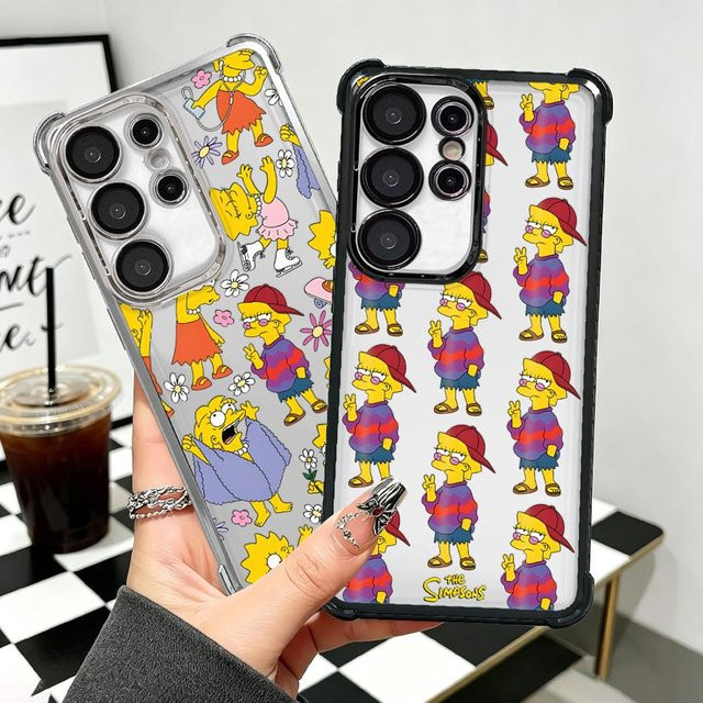 Lisa Simpsons Handyhülle für Samsung Galaxy S26 S25 S24 S23 S22 Ultra S21 Plus S20 FE in Multicolour - Bild 1